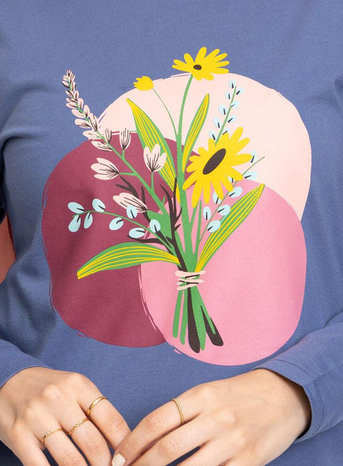 Jeans Printed Long - Sleeve Design 47 - Khotwh